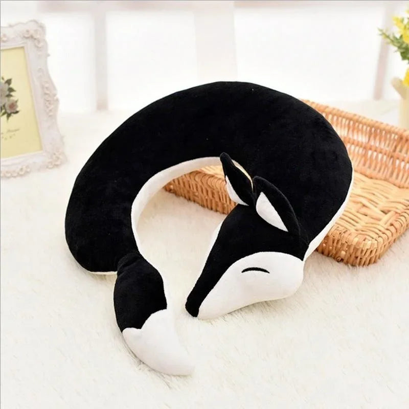 BowLift | FoxyRest Neck Pillow | Cuddly Travel Companion | Cute Fox Design