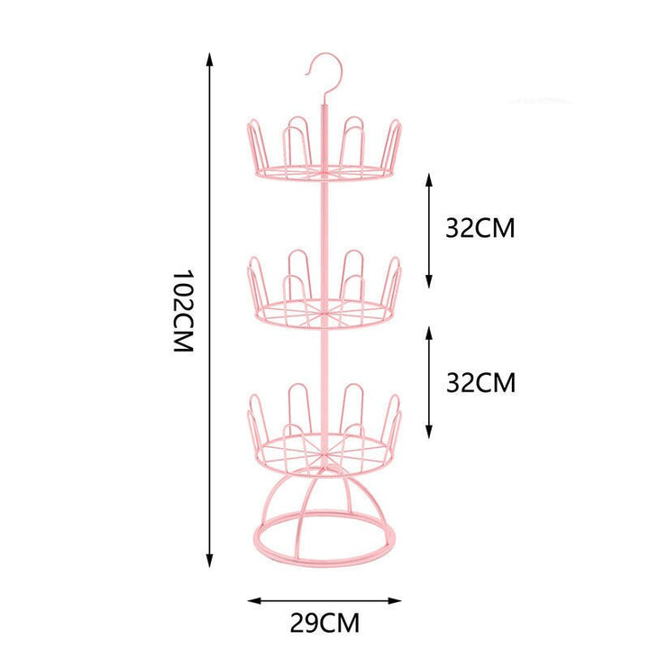 BowLift | Circular Space Saving Shoe Rack Organizer