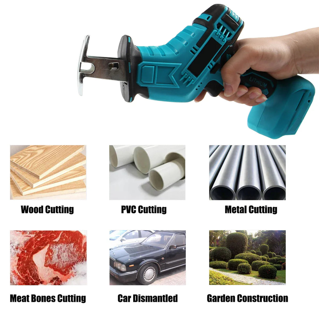 BowLift | Cordless Electric Reciprocating Saw for Wood & Metal Cutting – PowerCut