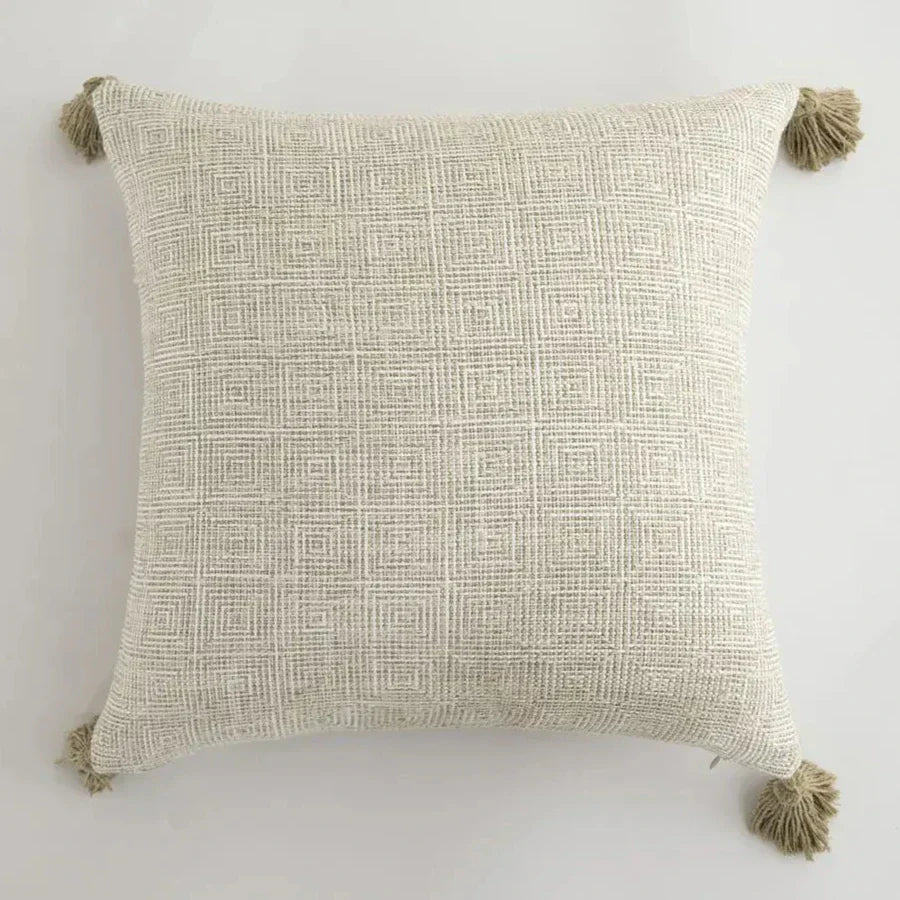 BowLift | Elegance Loft Cushion Cover - Cushion Cover with Playful Fringes for Every Interior