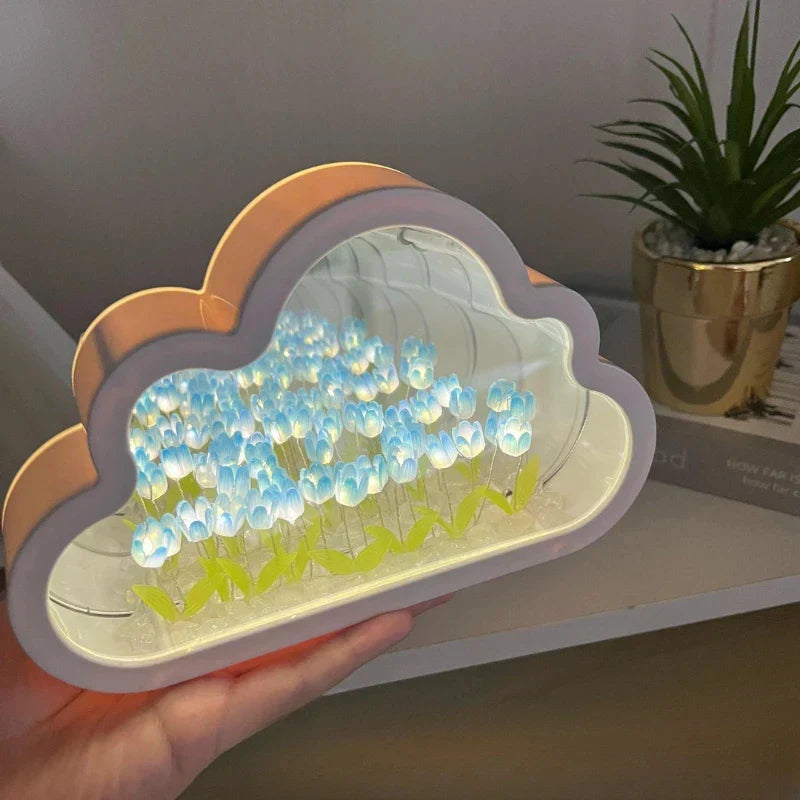 Tulip Atmosphere Infinite Flowers Night Light | Bowlift