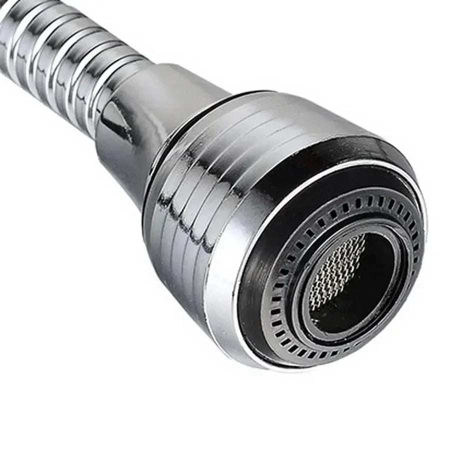 AquaFlex Steel – Stainless Steel Faucet Extension with 360° Rotation & Water Saving Function Bowlift