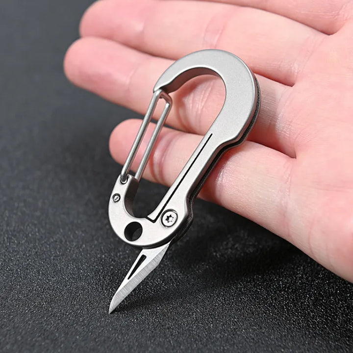 Titanium Alloy EDC Multi-Tool Keychain Knife | Bowlift