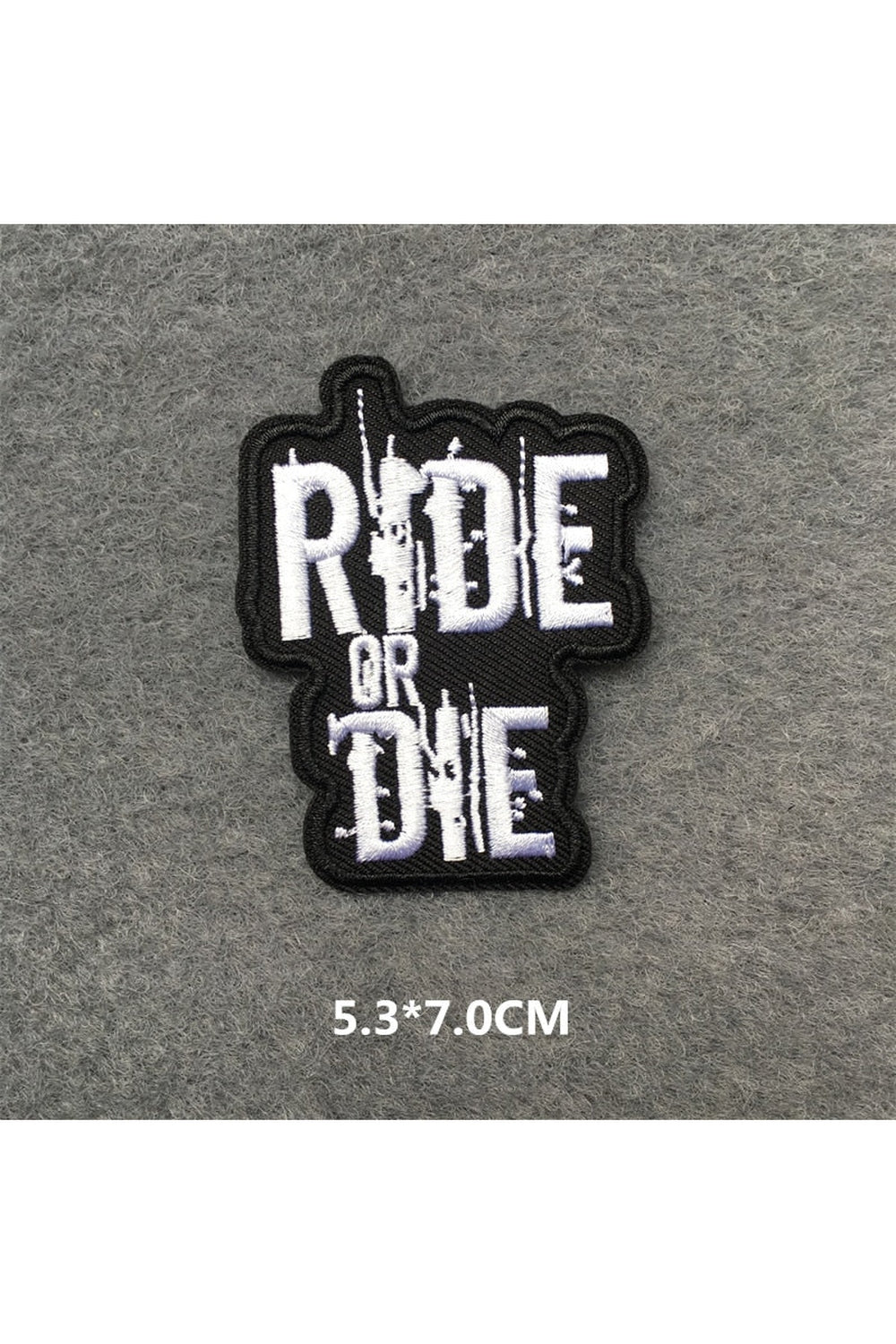 Punk embroidered patch set | Bowlift