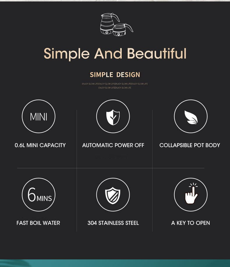 BowLift | Foldable Teapot Water Heater