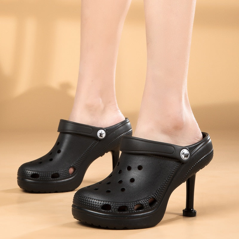 BowLift | Non-Slip Beach Thick Soles High Heels Sandals