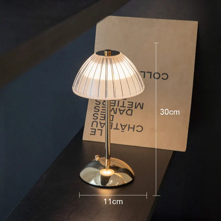 Nordic LED table lamp – Dimmable, Modern design for living room & bedroom | Bowlift