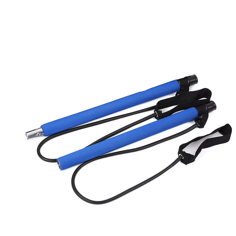 BowLift | Portable Pilates Bar Kit with Resistance Bands for Full Body Home Workouts