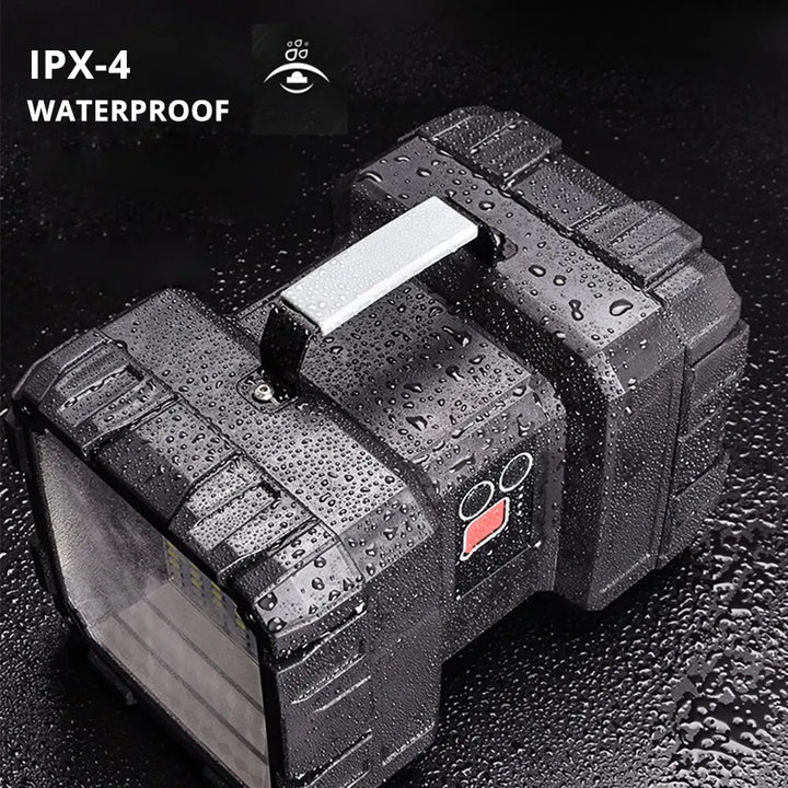 BowLift | LED Battery Spotlight DualonX Pro | 40 W | Double Lamp with 7 Light Modes | Rechargeable & Waterproof IP64 | Power Bank Function