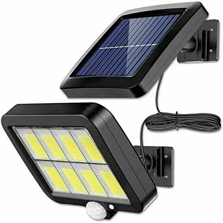 BowLift | LuminaX Solar | 100 COB LED Solar Light | IP65 | Motion Sensor & 3 Modes | Wireless Outdoor Lighting