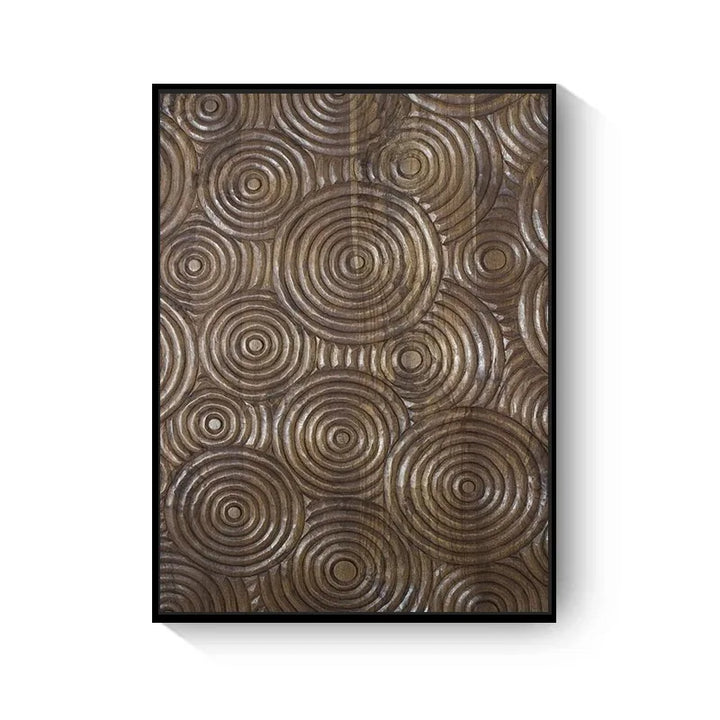 Natural Abstract Wood Tree Rings Wall Art Fine Art Canvas Prints Pictures For Living Room Dining Room Home Office Art Decor | Bowlift