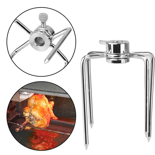 BowLift | BBQ Meat Forks GrillMaster Pro | 2-piece set | Stainless steel | For rotisserie & charcoal grill