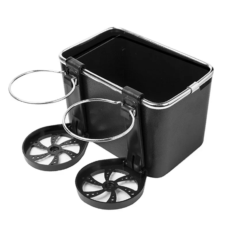 BowLift | Car Armrest Storage Organizer with Cup Holder