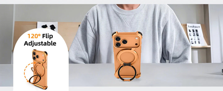 BowLift | Metal Shockproof Z Case for iPhone