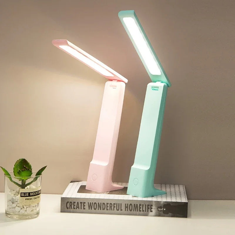 BowLift | Lumora LED Table Lamp | Dimmable & Touch Control | 3 Light Colors | Battery 20h | White/Pink/Blue