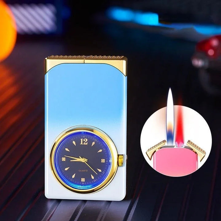 Creative Dual Fire Gradient Color Lighter Watch | Bowlift