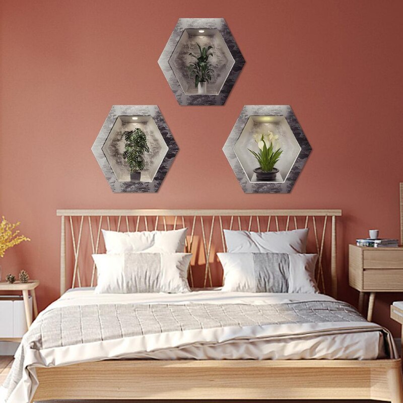 Wall Decorative Potted Plant Stickers | Bowlift