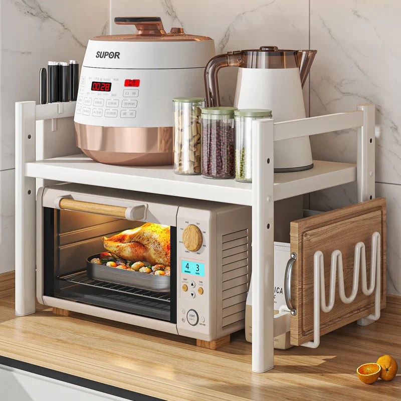 BowLift | Kitchen Microwave Shelf Multi-Layer Condiment Organiser Rust-Resistant – CookRack