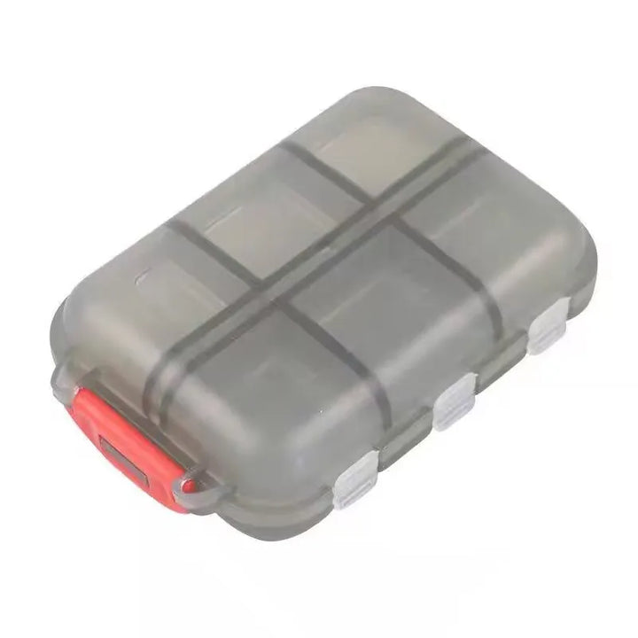 BowLift | MediPocket Travel Pill Case | Moisture-Proof & Compact | 4–12 Compartments | For Vitamins & Medications on the Go