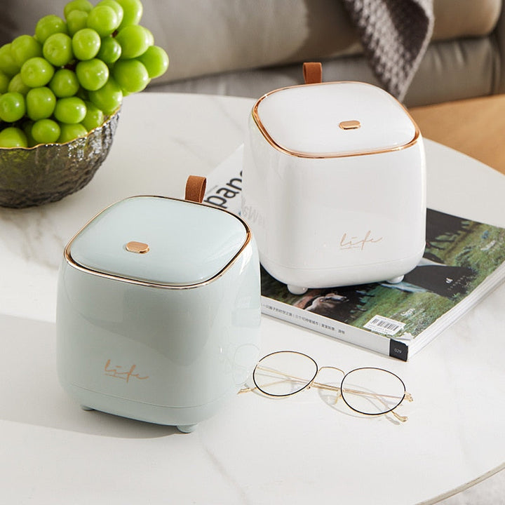LuxeBin - Elegant Table Trash Can for Your Space Bowlift