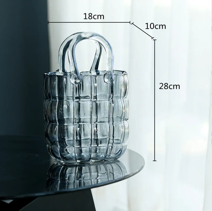 Glass Bag Vase | Bowlift