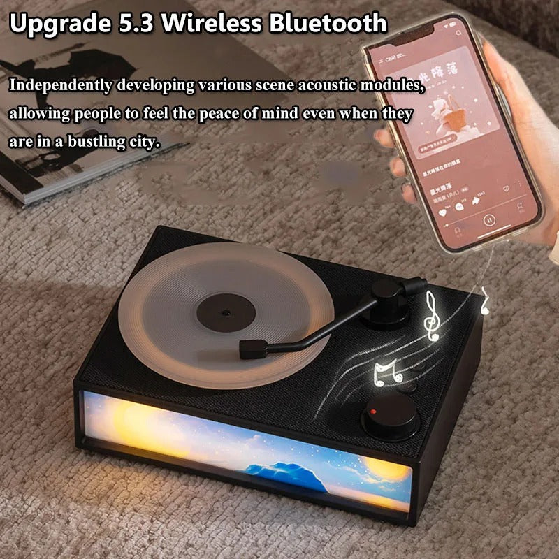 BowLift | Vintage Design & LED Mood Lighting Wireless Aromatherapy Speaker