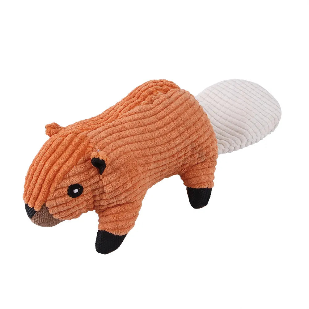 BowLift | Dog Toy Plush Squeaky Chew Animal