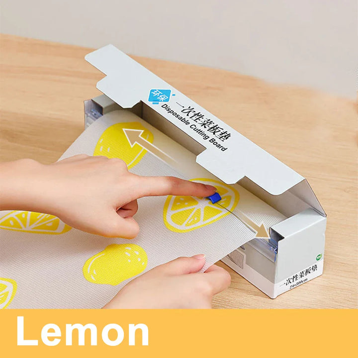 BowLift | Antibacterial Disposable Cutting Board Adhesive Plate Mat