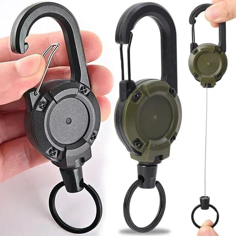 Trail Lock Anti-Lost Retractable Carabiner Keychain | Bowlift