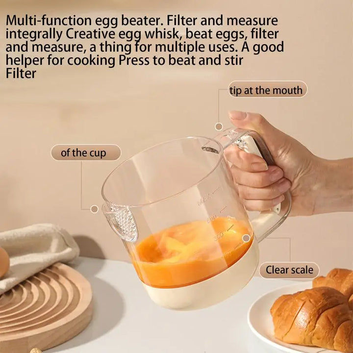 BowLift | Hand-Powered Portable Egg Scrambler