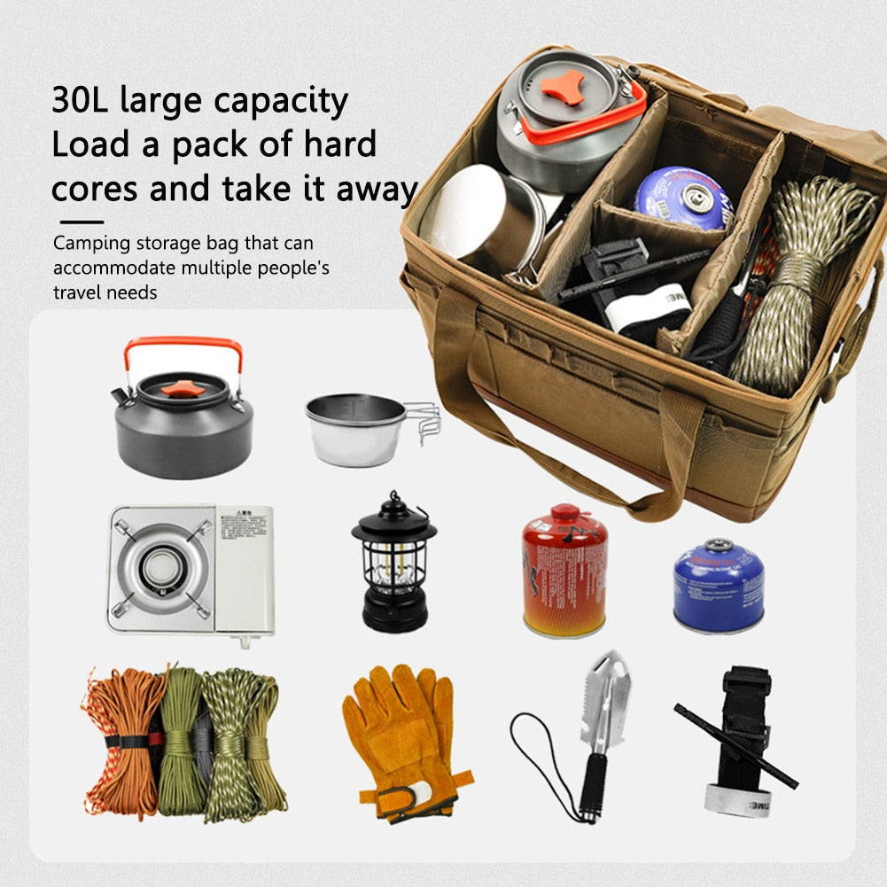 Camping Smart Outdoor Storage Bag | Bowlift