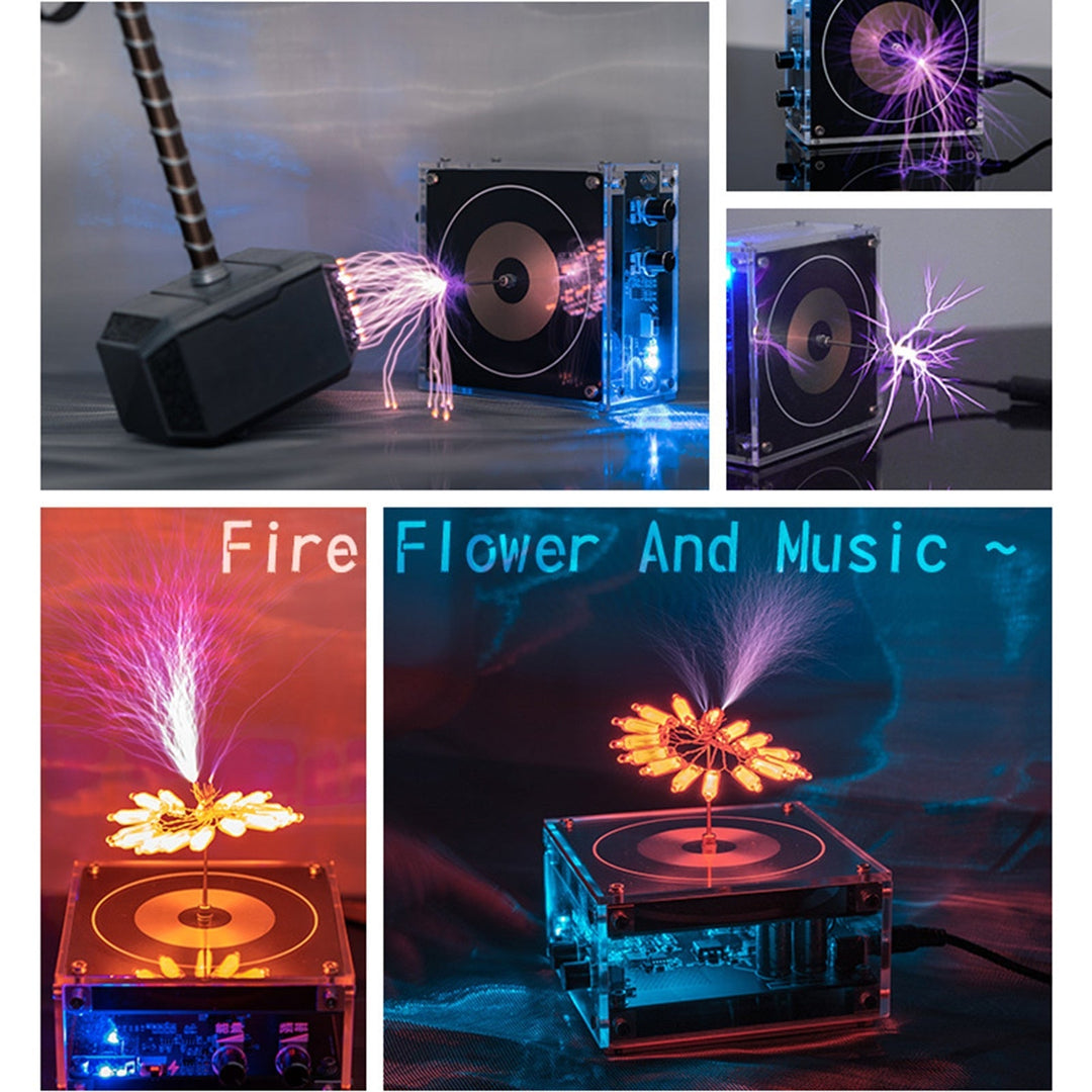 Wireless Tesla Coil High-Frequency Lighting Speaker | Bowlift