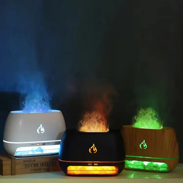 ZoutLicht Aroma Diffuser – Himalayan Salt Lamp with Scent Diffusion and Color Light | Bowlift
