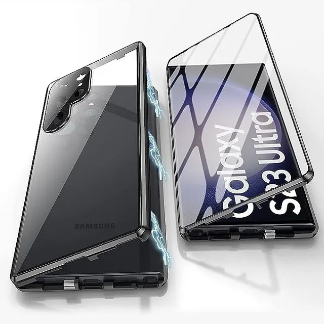 BowLift | Metal Aluminum Alloy 360 Case with Safety Closure for Samsung Galaxy S24-S23 Series