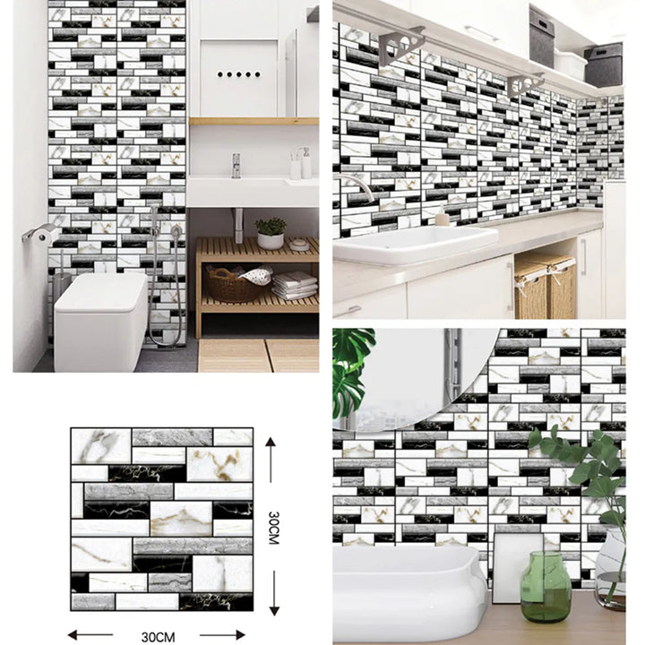 BowLift | 3D Wall Brick Pattern Decal