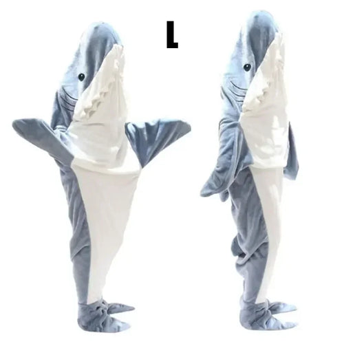 Snuggly Shark Cozy Hooded Onesie Bowliftanket | Bowlift
