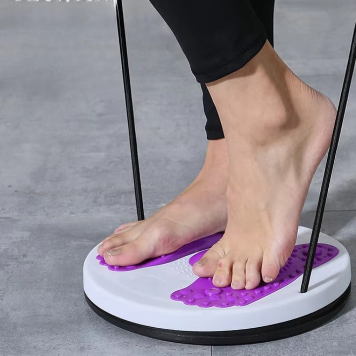 BowLift | Portable Magnetic Waist Twisting Disc for Core Strength and Balance Training