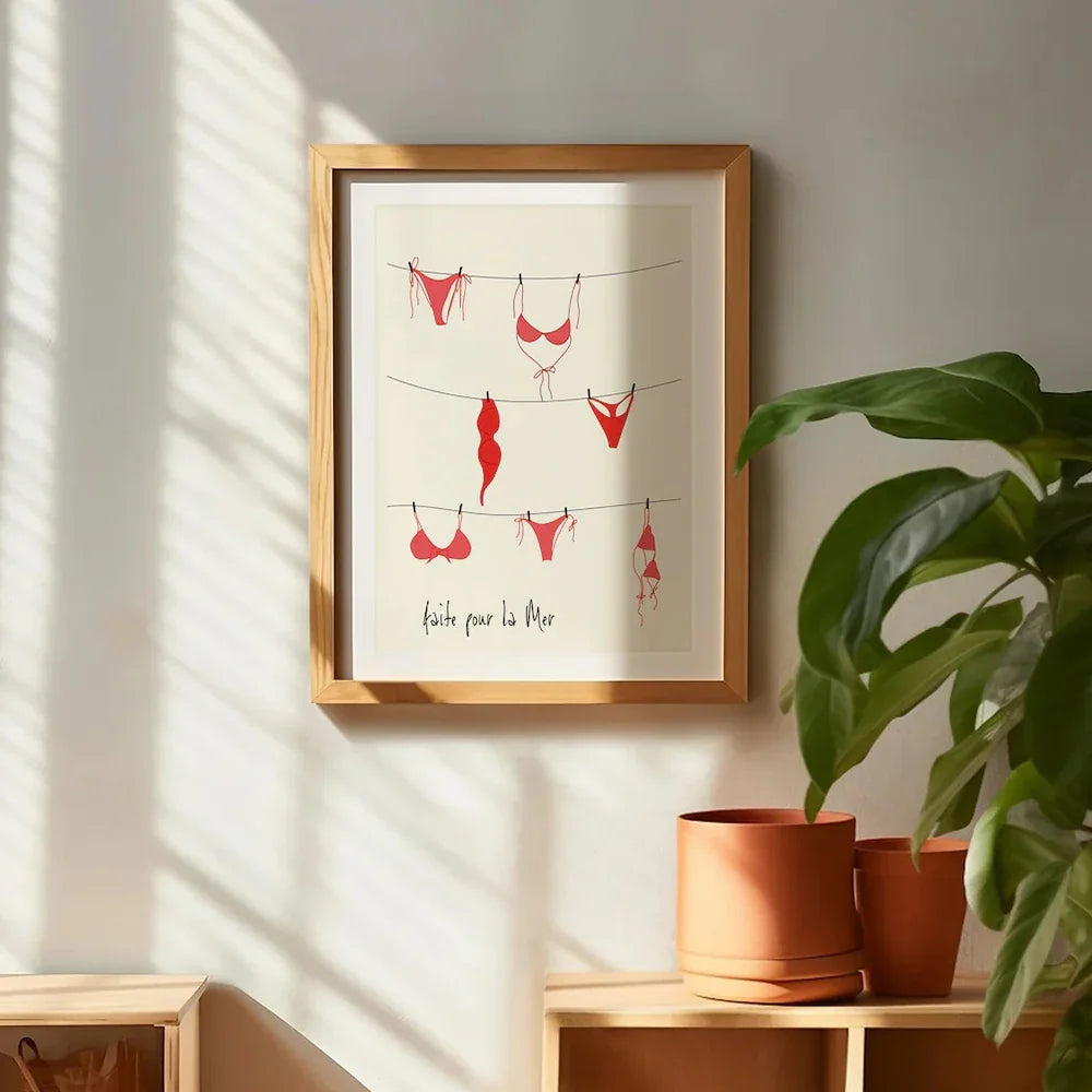 Bikini Wall Art | Bowlift