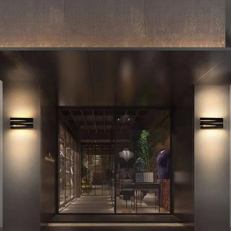 BowLift | Weather-Resistant LED Wall Lamp for Exterior Elegance