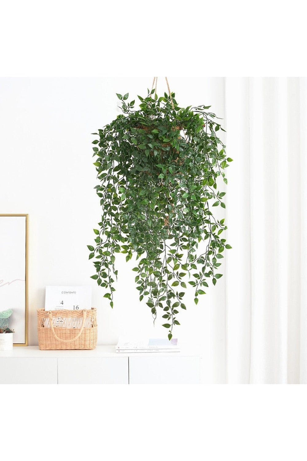 Hanging Flowers Faux Decor | Bowlift