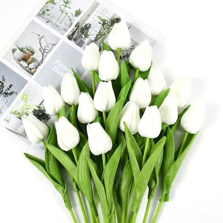 BowLift | Artificial Tulip Bouquet with Realistic Lifelike Flowers