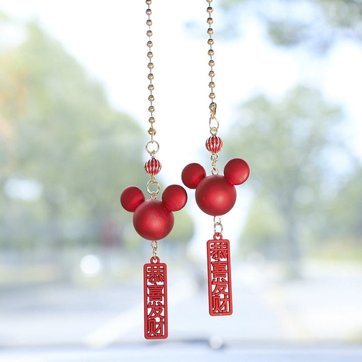 BowLift | Lucky Deer Car Rearview Mirror Decor