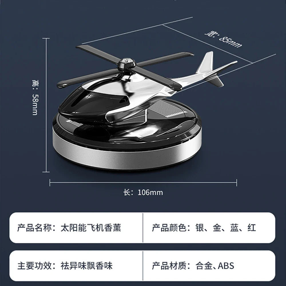 BowLift | Helicopter Solar Car Air Freshener