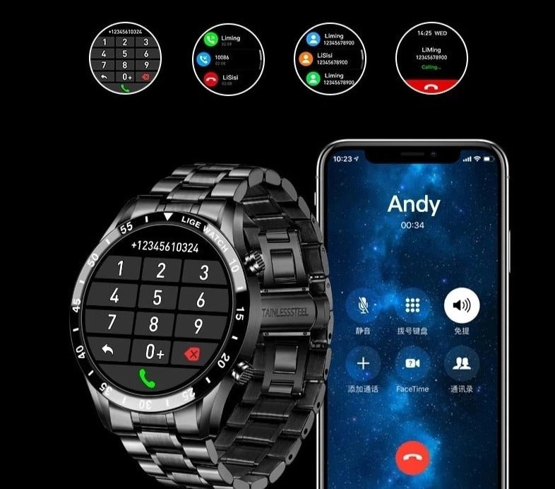 BowLift | Luxury 4G Smartwatch – Stylish Watch with Calls, GPS & Health Features
