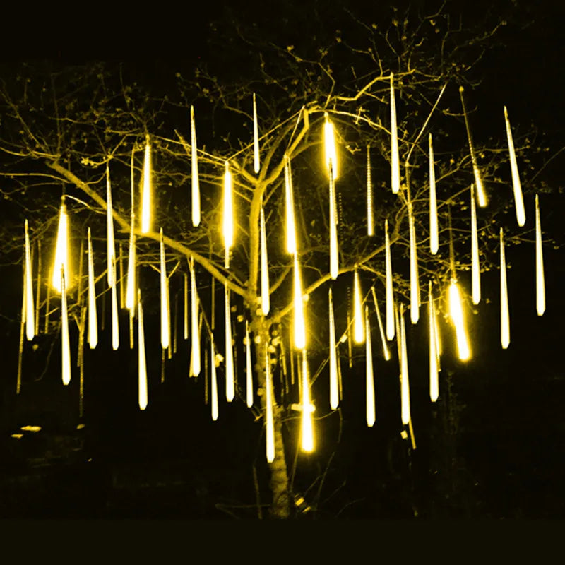 Magical Light Rain String – Enchanting Lighting for Holidays | Bowlift