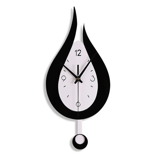 BowLift | Wall Clock with Acrylic Chain