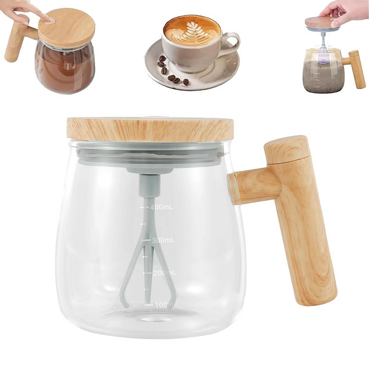 BowLift | Self-Stirring Electric Coffee Mug - Mix Smarter, Drink Smoother