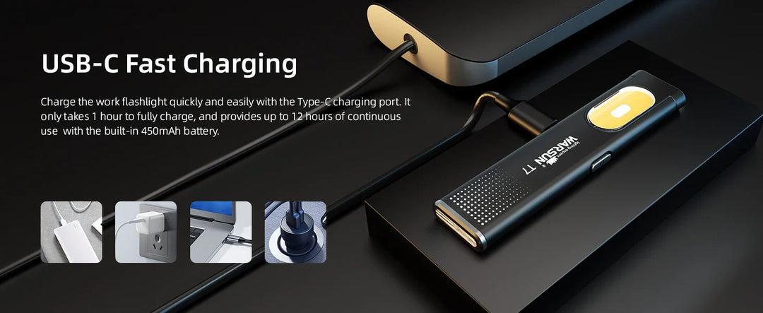 BowLift | Magnetic LED Keychain Flashlight