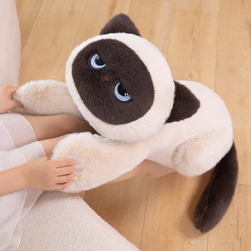 BowLift | Momo the Long Kawaii Siamese Cat Plush