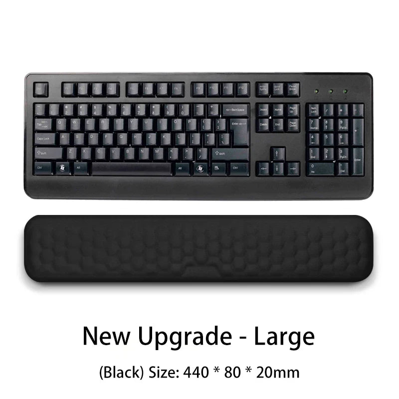 BowLift | SilentaPad Wrist Rest | Ergonomic Mouse Pad with Memory Foam & Massage Area | For PC, Laptop & Gaming